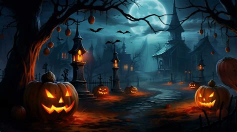 halloween spooky background